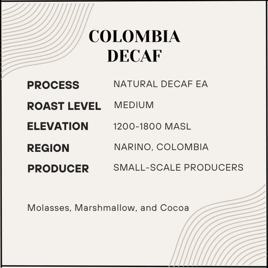 Myth - Colombia Decaf (NEW COFFEE!)