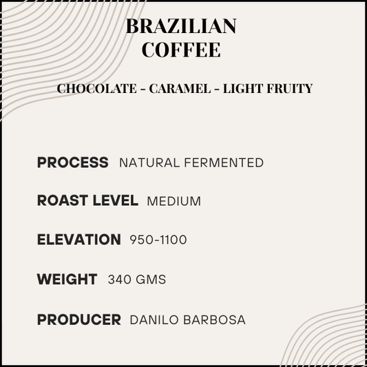 Natural fermented process, grown 1100 masl