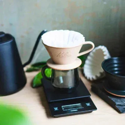 KALITA Wave 185 MINO Pottery Dripper - Poets & Prose Coffee Roasters