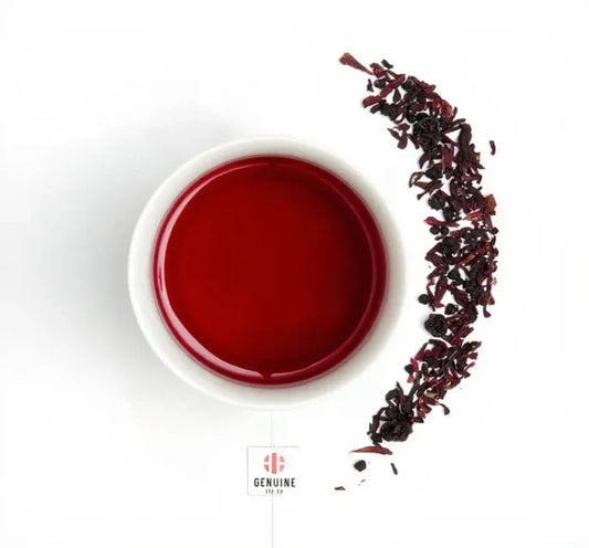 Organic Elderberry Hibiscus - Herbal Tea - Poets & Prose Coffee Roasters