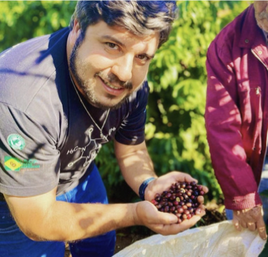 Deyvid, the farmer and 2 time cup of excellence award winner