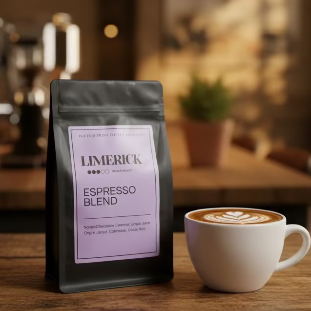 Limerick - Espresso Blend (New!) - Poets & Prose Coffee