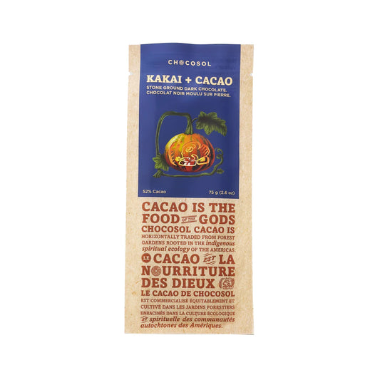 Kakai + Cacao Chocosol Chocolate bar