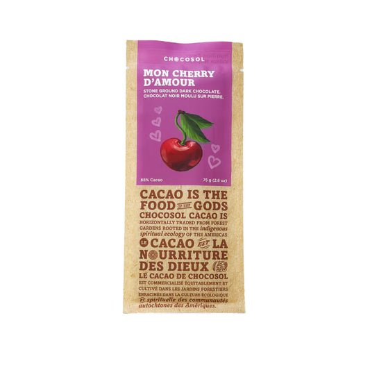 Mon Cherry D'Amour Chocosol Chocolate Bar
