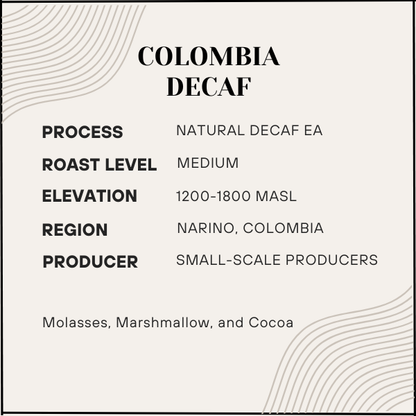 Myth - Colombia Decaf (NEW COFFEE!)