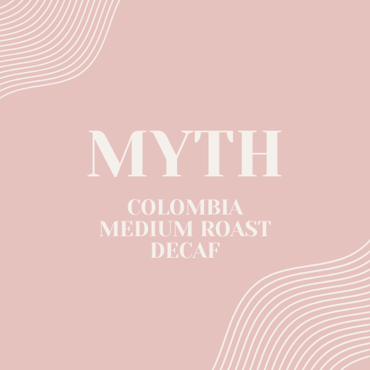 Colombian Decaf, Washed EA Decaf process, medium roast