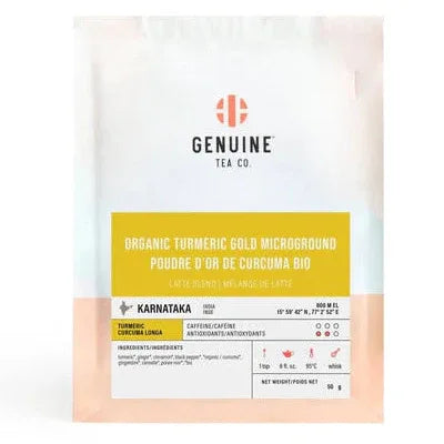 Organic Turmeric Microground - Tea Latte - Poets & Prose Coffee Roasters