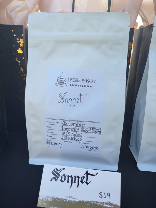 Sonnet - Colombian Single Origin (Our Top Selling Bean)