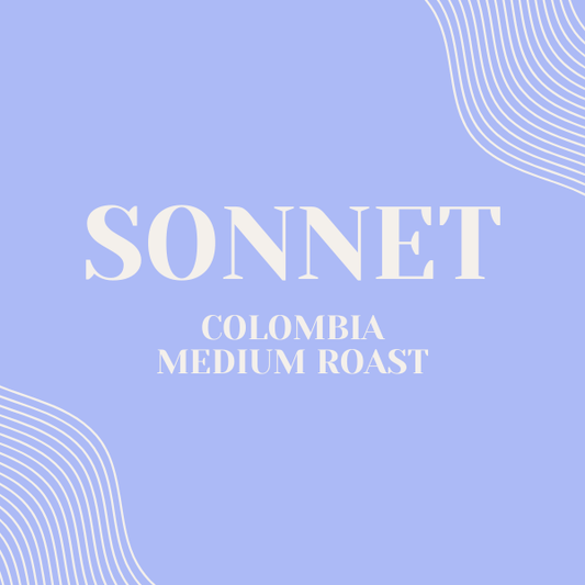 Colombian single origin specialty coffee. Medium roast.